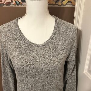 Moon dance Gray Knit Top Size Xsmall